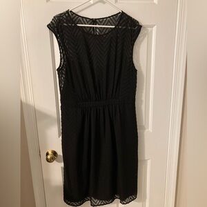J Crew Elegant Black Sleeveless Dress sz 14T